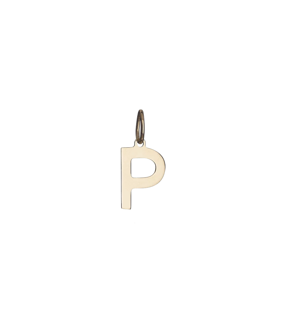 Pingente Letra P - Mini