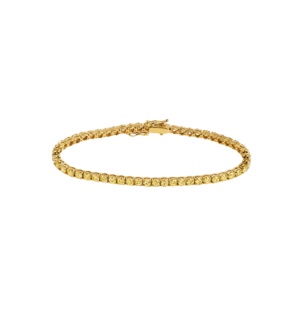 Pulseira Riviera Fancy Yellow