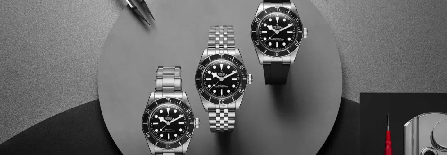 TUDOR Black Bay watches at [Retailer Name] Jewelers in [RETAILER LOCATION]